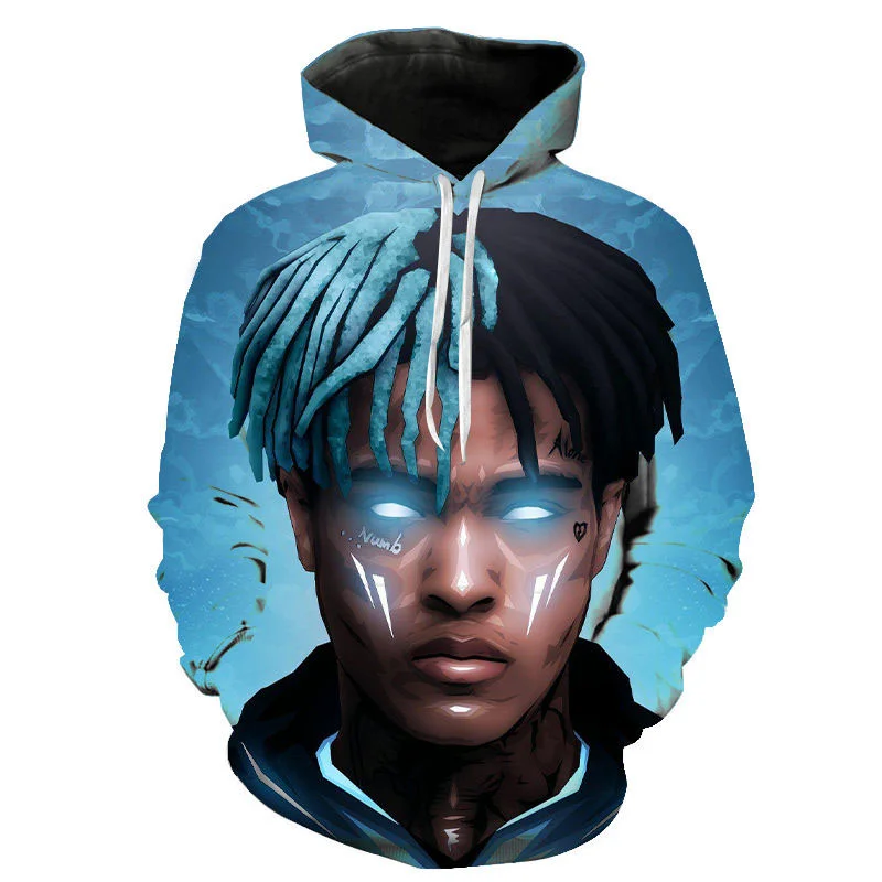 Новинка 2022 Толстовка Xxxtentacion с 3D принтом Спортивная одежда Мужская и Женская Повседневная модная спортивная универсальная толстовка с капю...
Новинка 2022 Толстовка Xxxtentacion с 3D принтом Спортивная одежда Мужская и Женская Повседневная модная спортивная универсальная толстовка с капю...