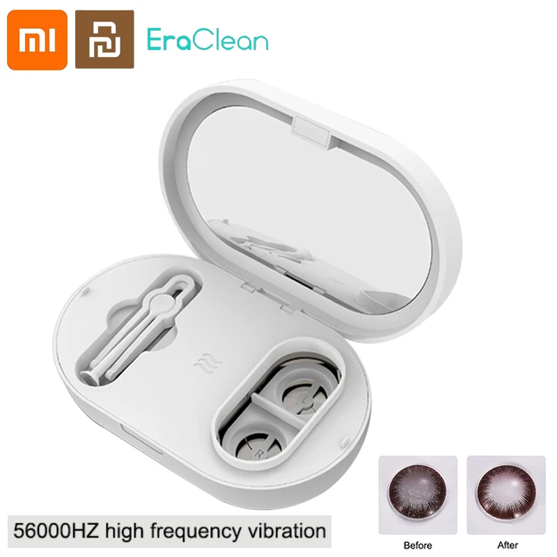 Xiaomi 56000Hz Contact Lens Ultrasonic Cleaning Machine Portable High Frequency Vibration Sterilization Rechargeable Cleaner
Xiaomi 56000Hz Contact Lens Ultrasonic Cleaning Machine Portable High Frequency Vibration Sterilization Rechargeable Cleaner