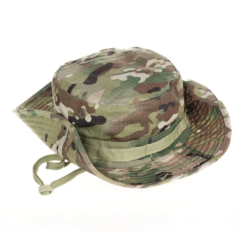 

Панама армии США, камуфляжная шапка, закрытая утепленная Военная тактическая Кепка, Мужская кепка для охоты, походов, рыбалки, скалолазания