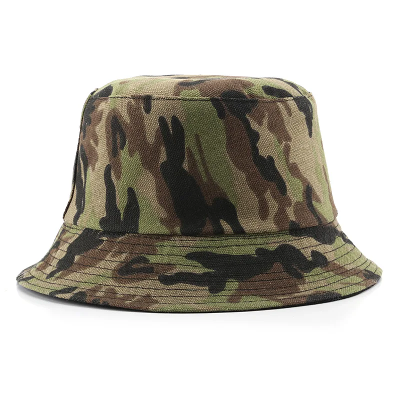 Camo Bucket Hat Fashion Women's Double-Sided wear Camouflage Bucket Hat Outdoor Sports Leisure Sun Protection Panama Hat
Camo Bucket Hat Fashion Women's Double-Sided wear Camouflage Bucket Hat Outdoor Sports Leisure Sun Protection Panama Hat