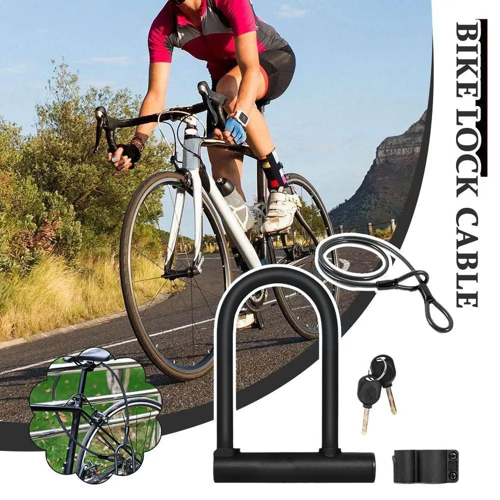 Carbon Steel Bicycle U Lock Portable Mtb Road Bike Safety Motorcycle Padlock Accessories Strength Cycling Anti-theft A6y8
Carbon Steel Bicycle U Lock Portable Mtb Road Bike Safety Motorcycle Padlock Accessories Strength Cycling Anti-theft A6y8