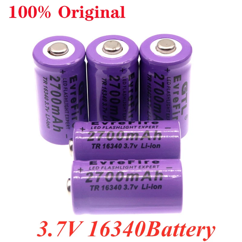 2022 New 2700mAh Rechargeable Li-ion 16340 Battery UniversALBC LED Flashlight Expert 2700mAh LS 16340 3.7V Li-ion Purple Color
2022 New 2700mAh Rechargeable Li-ion 16340 Battery UniversALBC LED Flashlight Expert 2700mAh LS 16340 3.7V Li-ion Purple Color