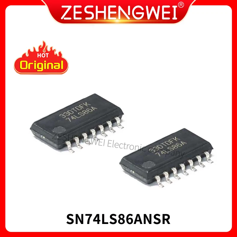 10PCS SN74LS86ANSR Logic Inverter Integrated Circuits IC Brand New & Original Is Product 74LS86 SOP14 
10PCS SN74LS86ANSR Logic Inverter Integrated Circuits IC Brand New & Original Is Product 74LS86 SOP14