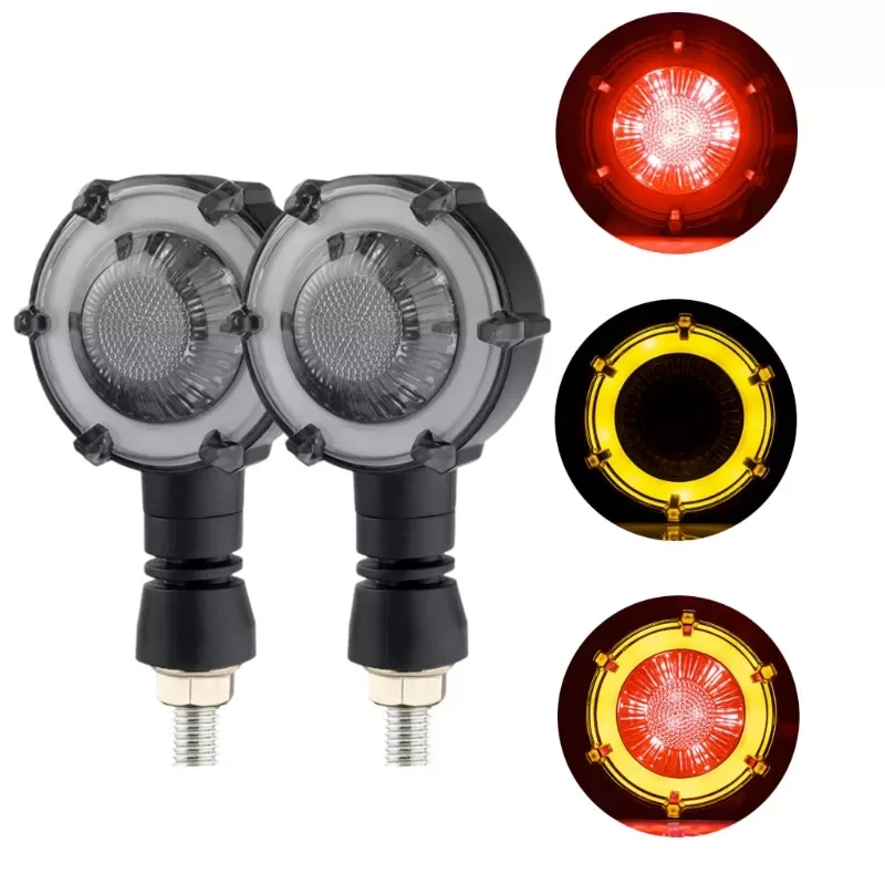 Motorcycle Turn signals Daytime Running Light Flowing Brake Strobe Signal Lamp G8TE
Motorcycle Turn signals Daytime Running Light Flowing Brake Strobe Signal Lamp G8TE