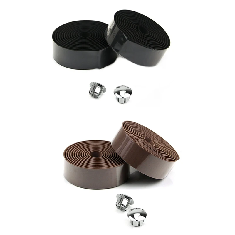 2Pair Road Bike Bicycle Cork Handlebar Bar Grip Wrap Tape + 2 Bar Plugs-Black & Coffee
2Pair Road Bike Bicycle Cork Handlebar Bar Grip Wrap Tape + 2 Bar Plugs-Black & Coffee