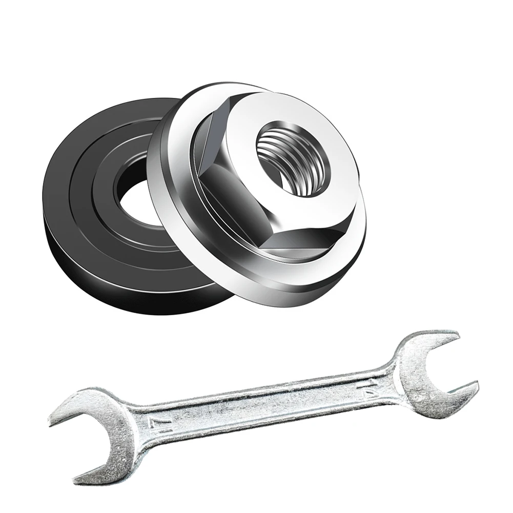 Angle Grinder Locking Nut M14 Threads Quick Changes 100 Type Angle Grinder Inner Outer Flanges Nuts with Wrenchs Accessories
Angle Grinder Locking Nut M14 Threads Quick Changes 100 Type Angle Grinder Inner Outer Flanges Nuts with Wrenchs Accessories