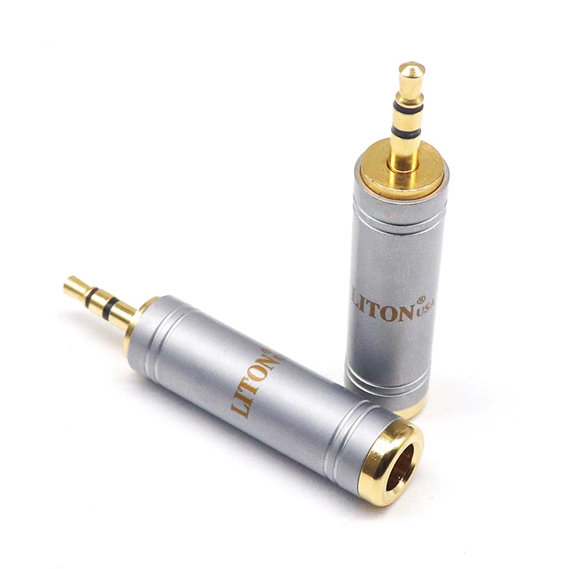 1pcs Gold-plated 3.5 male to 6.35 female adapter audio plug microphone large to small 3.5 to 6.5
1pcs Gold-plated 3.5 male to 6.35 female adapter audio plug microphone large to small 3.5 to 6.5