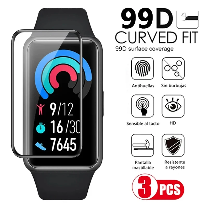 99D Curved Soft Fiber Protective Glass Film For Huawei Band 7 6 Screen Protector For Honor Band 6 7 Film Accessories (Not Glass)
99D Curved Soft Fiber Protective Glass Film For Huawei Band 7 6 Screen Protector For Honor Band 6 7 Film Accessories (Not Glass)