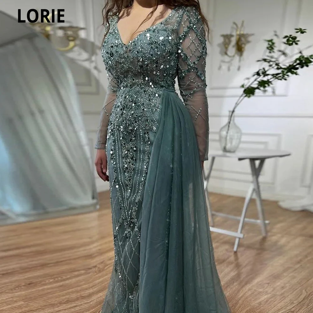 LORIE Mermaid Prom Dresses 2023 Sparkly Sequins Appliques Party Dresses Cap Sleeves Tulle Vestidos De Gala Formal Evening Gowns
LORIE Mermaid Prom Dresses 2023 Sparkly Sequins Appliques Party Dresses Cap Sleeves Tulle Vestidos De Gala Formal Evening Gowns