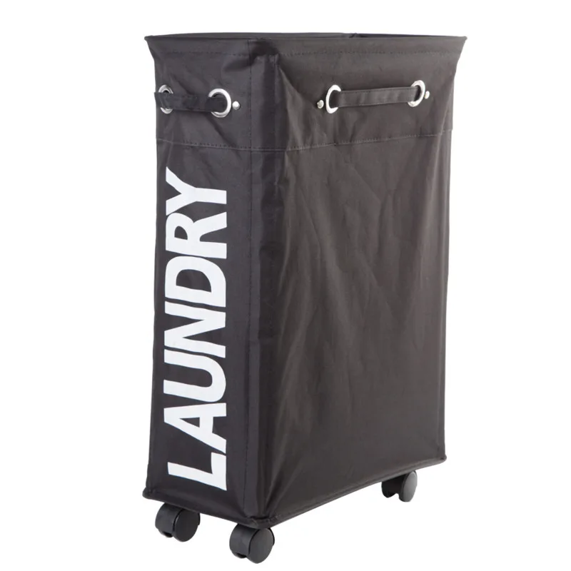 Rolling Corner Laundry Basket Slim Laundry Hamper with Mesh Cover Waterproof Clothes Toy Storage Bin Organizer hamper 
Rolling Corner Laundry Basket Slim Laundry Hamper with Mesh Cover Waterproof Clothes Toy Storage Bin Organizer hamper