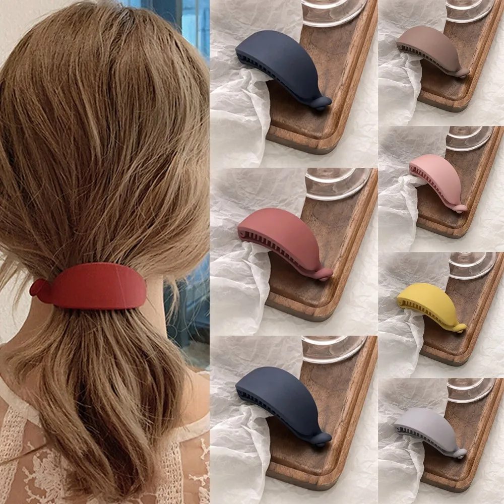 New Cute Candy Colors Banana Shape Hair Claws Women Girls Sweet Hair Clips Ponytail Holder Hairpins Fashion Hair Accessories
New Cute Candy Colors Banana Shape Hair Claws Women Girls Sweet Hair Clips Ponytail Holder Hairpins Fashion Hair Accessories