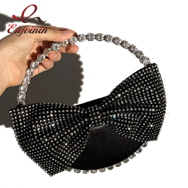 Diamond Round Bow Party Women Clutch Evening Bag Luxury Designer Purses and Handbags Chic Female Top Handle Black Bag Wedding
Diamond Round Bow Party Women Clutch Evening Bag Luxury Designer Purses and Handbags Chic Female Top Handle Black Bag Wedding