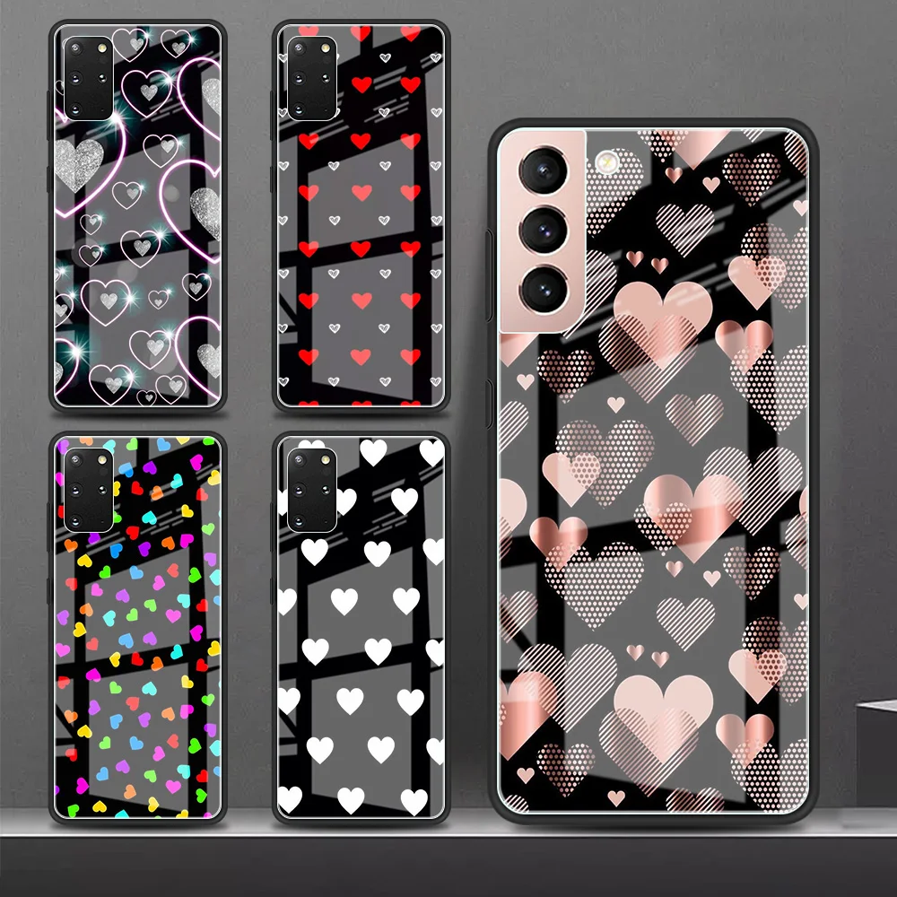 Cute Love Heart Glass Case For Samsung Galaxy S22 S20 FE S21 5G S10 S9 Plus Note 10 20 Lite Tempered Phone Cover
Cute Love Heart Glass Case For Samsung Galaxy S22 S20 FE S21 5G S10 S9 Plus Note 10 20 Lite Tempered Phone Cover