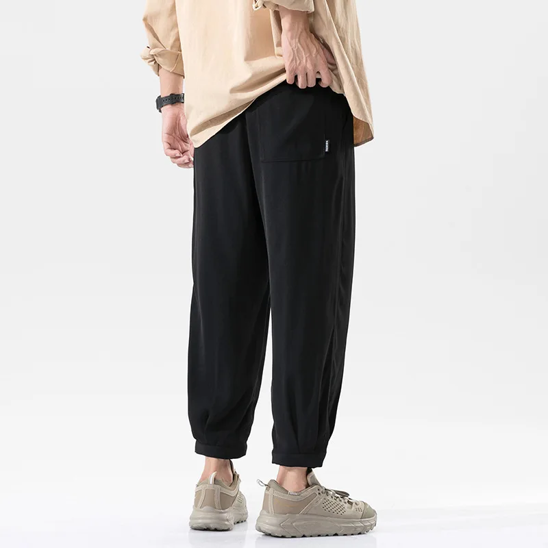 Solid Color Large Casual Pants Thin Ice Silk Pants Men's Comfortable Loose Straight Tube Hanging Feeling Trousers Men's Fat Pant
Solid Color Large Casual Pants Thin Ice Silk Pants Men's Comfortable Loose Straight Tube Hanging Feeling Trousers Men's Fat Pant