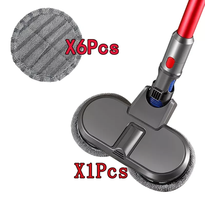 Electric Mopping Brush + Vacuum Cleaner Cleaning Cloth for Dyson V7 V8 V10 V11 Replaceable Parts
Electric Mopping Brush + Vacuum Cleaner Cleaning Cloth for Dyson V7 V8 V10 V11 Replaceable Parts