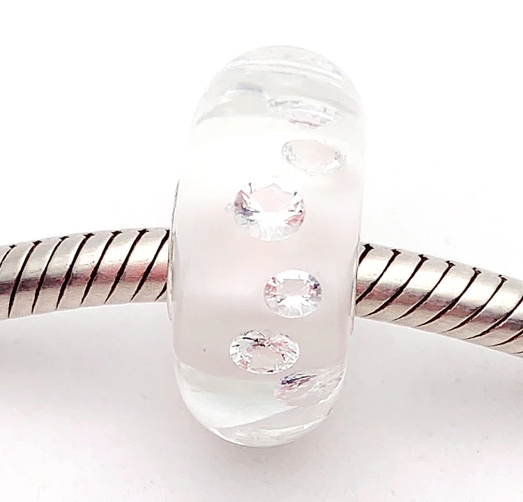 JG01 100% S925 Sterling Silver Beads Murano GlassBeads Fit European Charms Bracelet DIY Jewelry LampWork Handmade
JG01 100% S925 Sterling Silver Beads Murano GlassBeads Fit European Charms Bracelet DIY Jewelry LampWork Handmade
