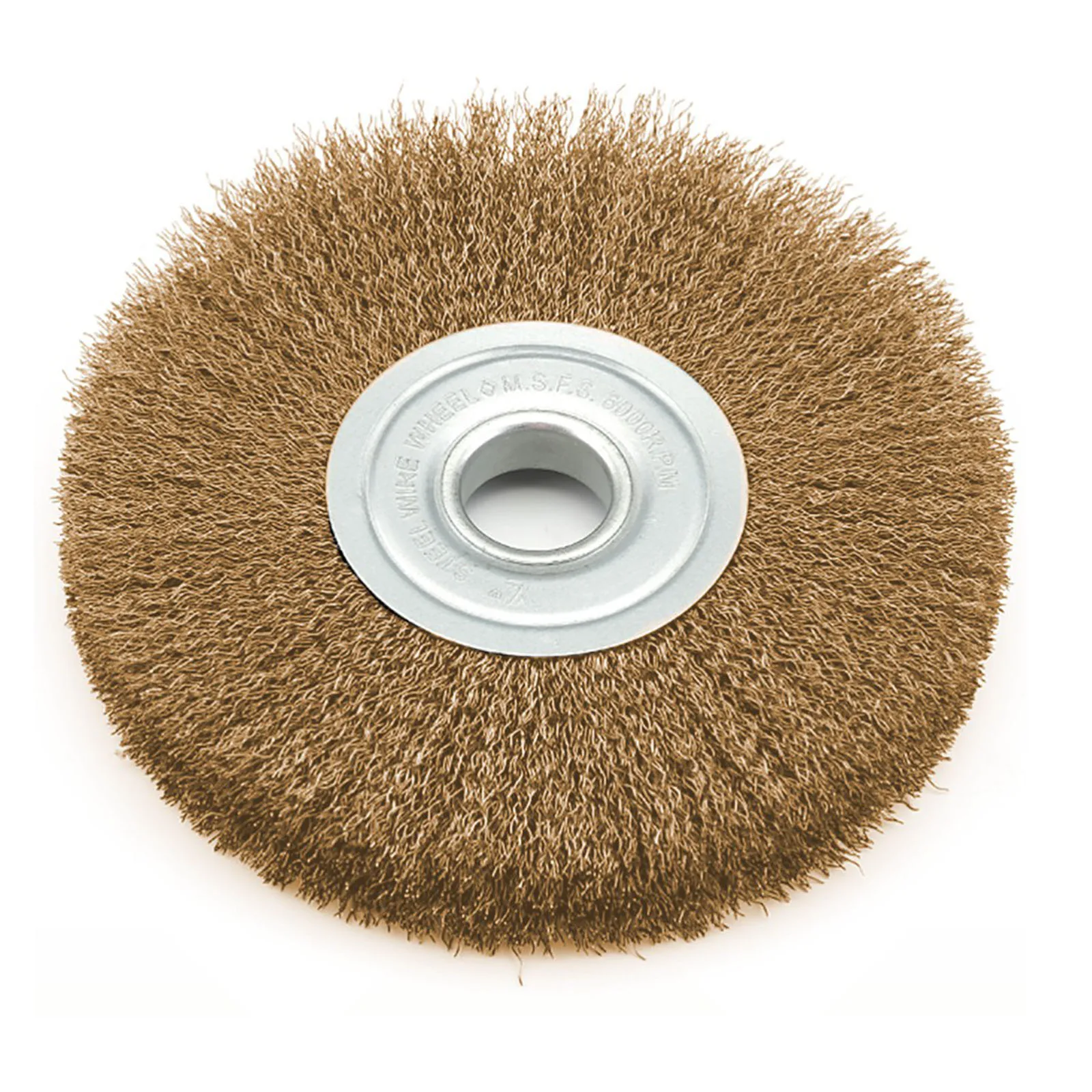 4In Flat Crimped Stainless Steel Wire Wheel Brush For Bench Grinder Polishing Abrasive Tool For Metal Derust Wood Deburring
4In Flat Crimped Stainless Steel Wire Wheel Brush For Bench Grinder Polishing Abrasive Tool For Metal Derust Wood Deburring