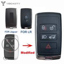 YOCASTY Modified Smart Car Key Shell Case EW93-A5K601-BC KOBJTF10A For LAND ROVER SPORT EVOQUE For Jaguar XF F-TYPE XK
