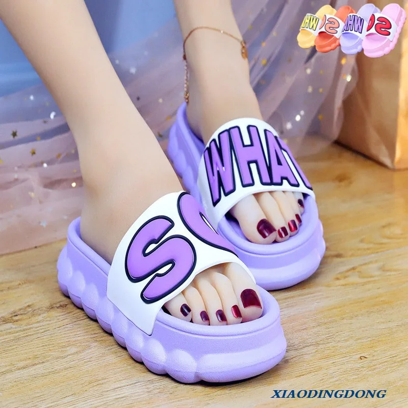 New thick-soled slippers for women in summer indoor wear-resisting household slippers anti-skid lovely letters home bath slipper
New thick-soled slippers for women in summer indoor wear-resisting household slippers anti-skid lovely letters home bath slipper