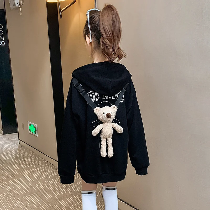 Рюкзак с изображением медведя, весенне-осенние Топы, Толстовки, Толстовки для девочек, куртка, пальто, детская верхняя одежда, высокое качес...
Рюкзак с изображением медведя, весенне-осенние Топы, Толстовки, Толстовки для девочек, куртка, пальто, детская верхняя одежда, высокое качес...