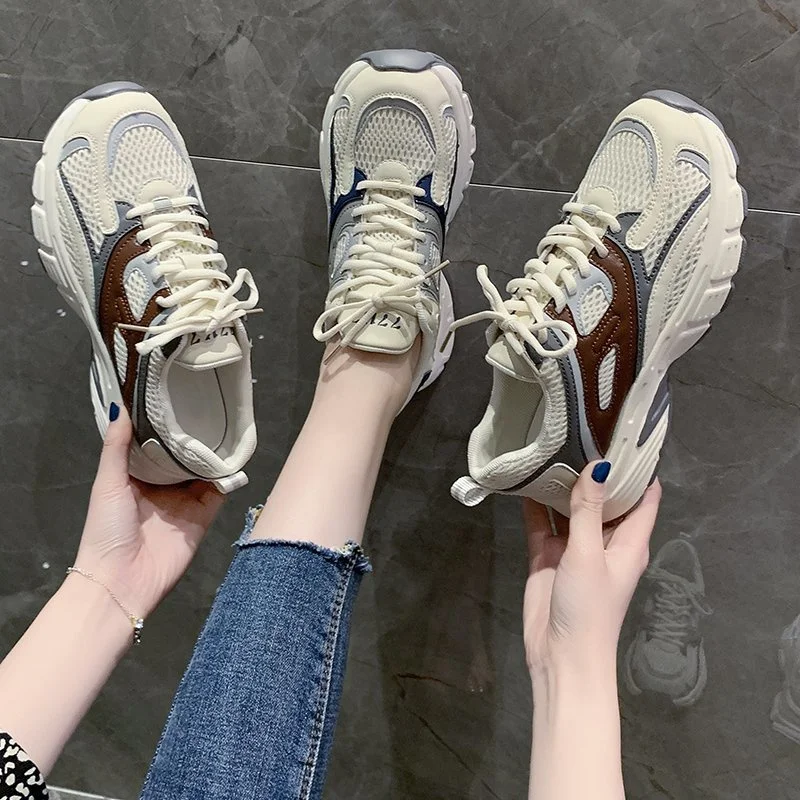 Fashion Women Sneakers Spring Summer Platform Mesh Casual Sport Shoes Women Mixed Color Breathable Women Shoes Zapatos
Fashion Women Sneakers Spring Summer Platform Mesh Casual Sport Shoes Women Mixed Color Breathable Women Shoes Zapatos