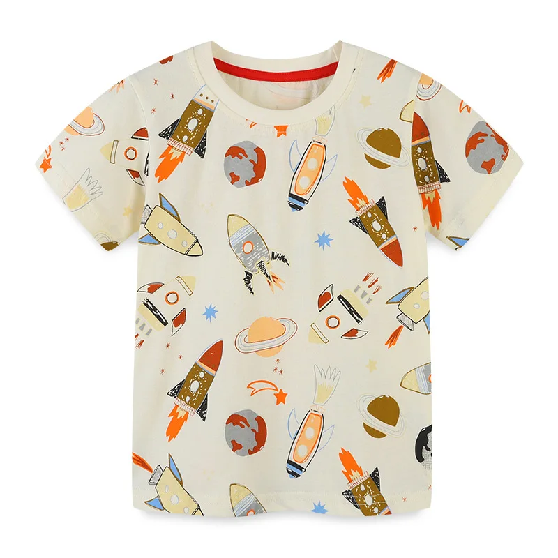 ALISHINREY 2023 New Summer Fashion Boys T Shirt Cotton Short Sleeve Cartoon T-shirts Toddler Kids Tee Tops Children Clothes
ALISHINREY 2023 New Summer Fashion Boys T Shirt Cotton Short Sleeve Cartoon T-shirts Toddler Kids Tee Tops Children Clothes