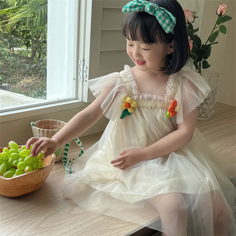 2023 летнее Сетчатое однотонное детское платье принцессы на бретелях для девочек, модные хлопковые повседневные платья без рукавов для детей и свадьбы
2023 летнее Сетчатое однотонное детское платье принцессы на бретелях для девочек, модные хлопковые повседневные платья без рукавов для детей и свадьбы