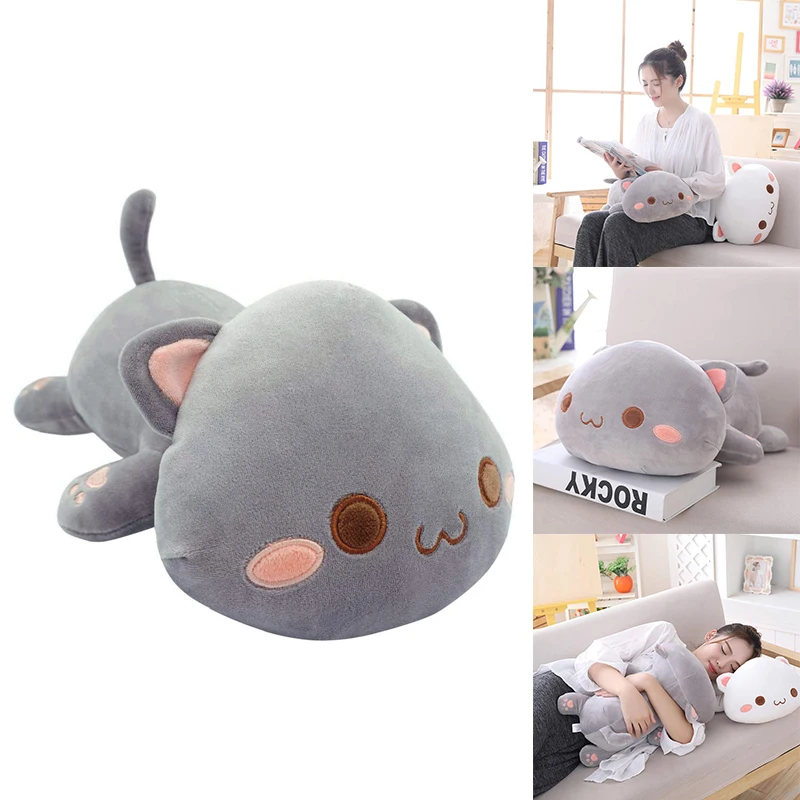 Cute Kitten Plush Toy Stuffed Animal Pet Kitten Soft Anime Cat Children Plush Pillow 
Cute Kitten Plush Toy Stuffed Animal Pet Kitten Soft Anime Cat Children Plush Pillow