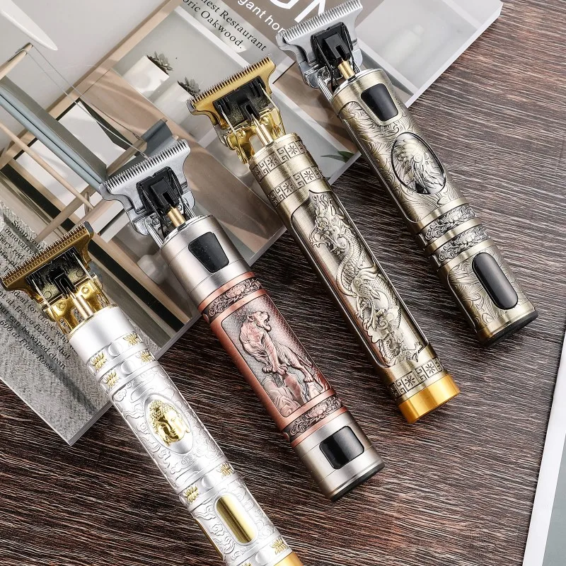 Vintage T9 0MM Electric Cordless Hair Cutting Machine Professional Hair Barber Trimmer For Men Clipper Shaver Beard Lighter
Vintage T9 0MM Electric Cordless Hair Cutting Machine Professional Hair Barber Trimmer For Men Clipper Shaver Beard Lighter