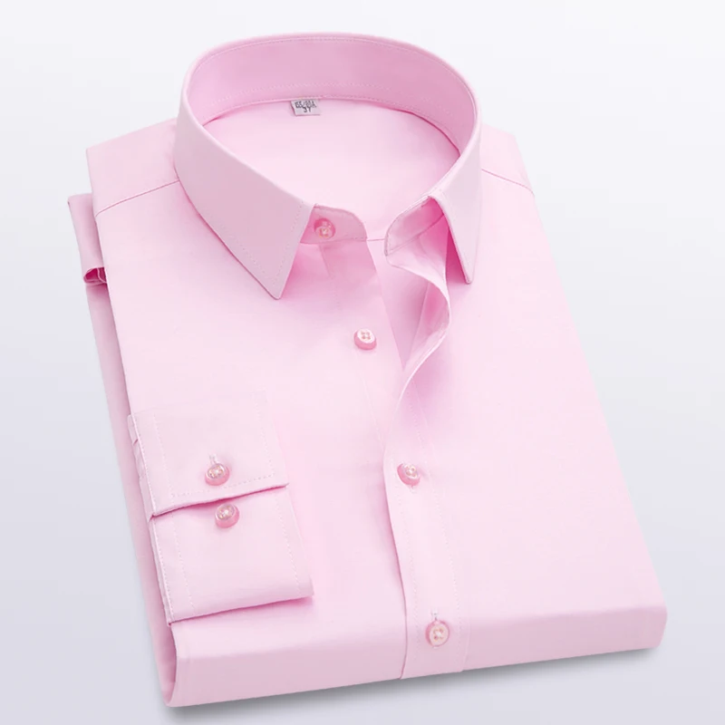 Fashion New Men's Long Sleeve Casual Shirts Business Office Formal Large Size Shirts
Fashion New Men's Long Sleeve Casual Shirts Business Office Formal Large Size Shirts