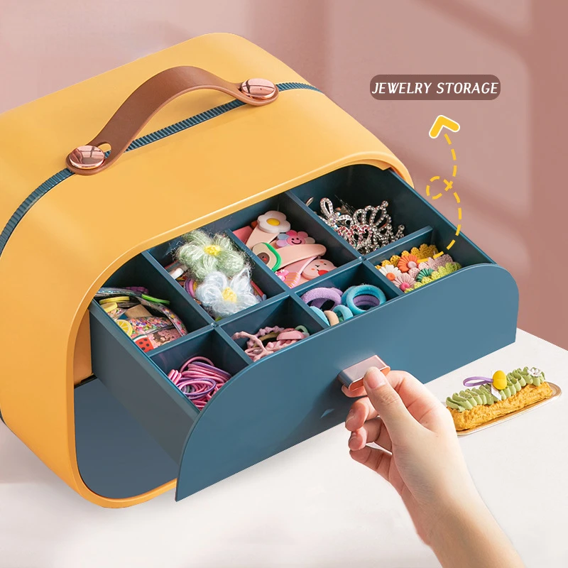 Children's Hair Accessories Storage Box Organizer Girl Hairpin Rubber Band Storage Head Rope Headdress Hair Ring Jewelry Box
Children's Hair Accessories Storage Box Organizer Girl Hairpin Rubber Band Storage Head Rope Headdress Hair Ring Jewelry Box