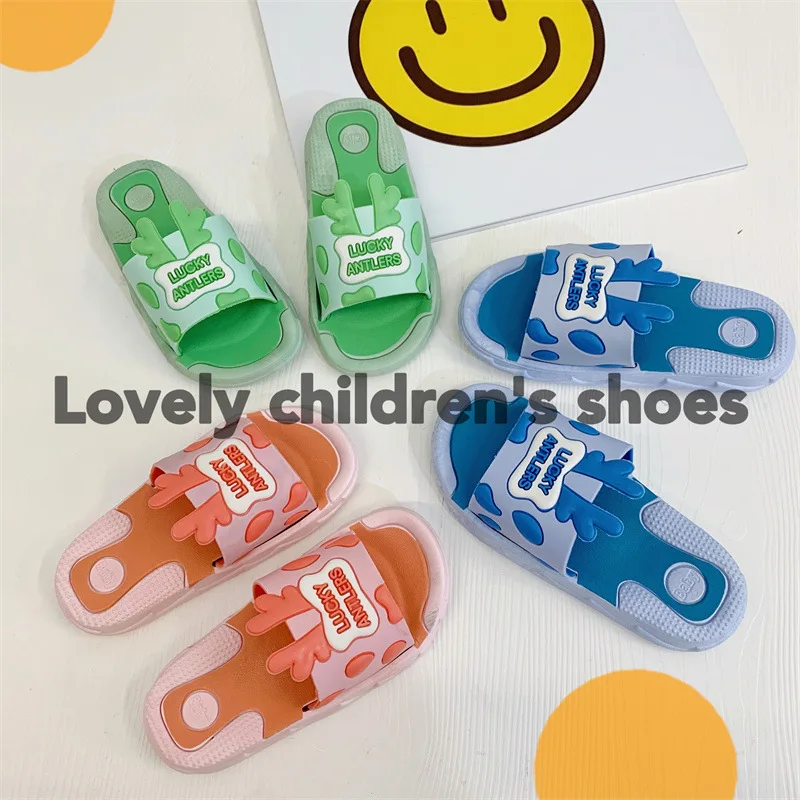 Summer Boys and Girls Home Non-slip Bath Bathroom Slippers Soft Bottom Cartoon Beach Baby Shoes Children's Sandals and Slippers
Summer Boys and Girls Home Non-slip Bath Bathroom Slippers Soft Bottom Cartoon Beach Baby Shoes Children's Sandals and Slippers