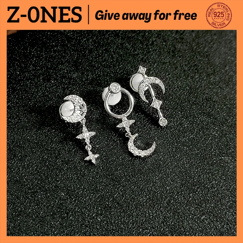 s925 sterling silver women silver moon-shaped star zircon earrings luxury compact fashion cute monaco jewelry gift
s925 sterling silver women silver moon-shaped star zircon earrings luxury compact fashion cute monaco jewelry gift