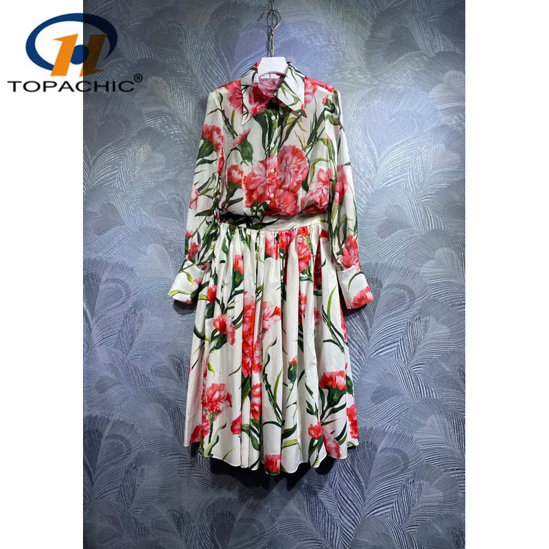 4.12 High Quality 2023 Spring Summer New Silk Print Lapel Long Sleeve Shirt Or High Waist Pleated Midi Skirt Set Women
4.12 High Quality 2023 Spring Summer New Silk Print Lapel Long Sleeve Shirt Or High Waist Pleated Midi Skirt Set Women