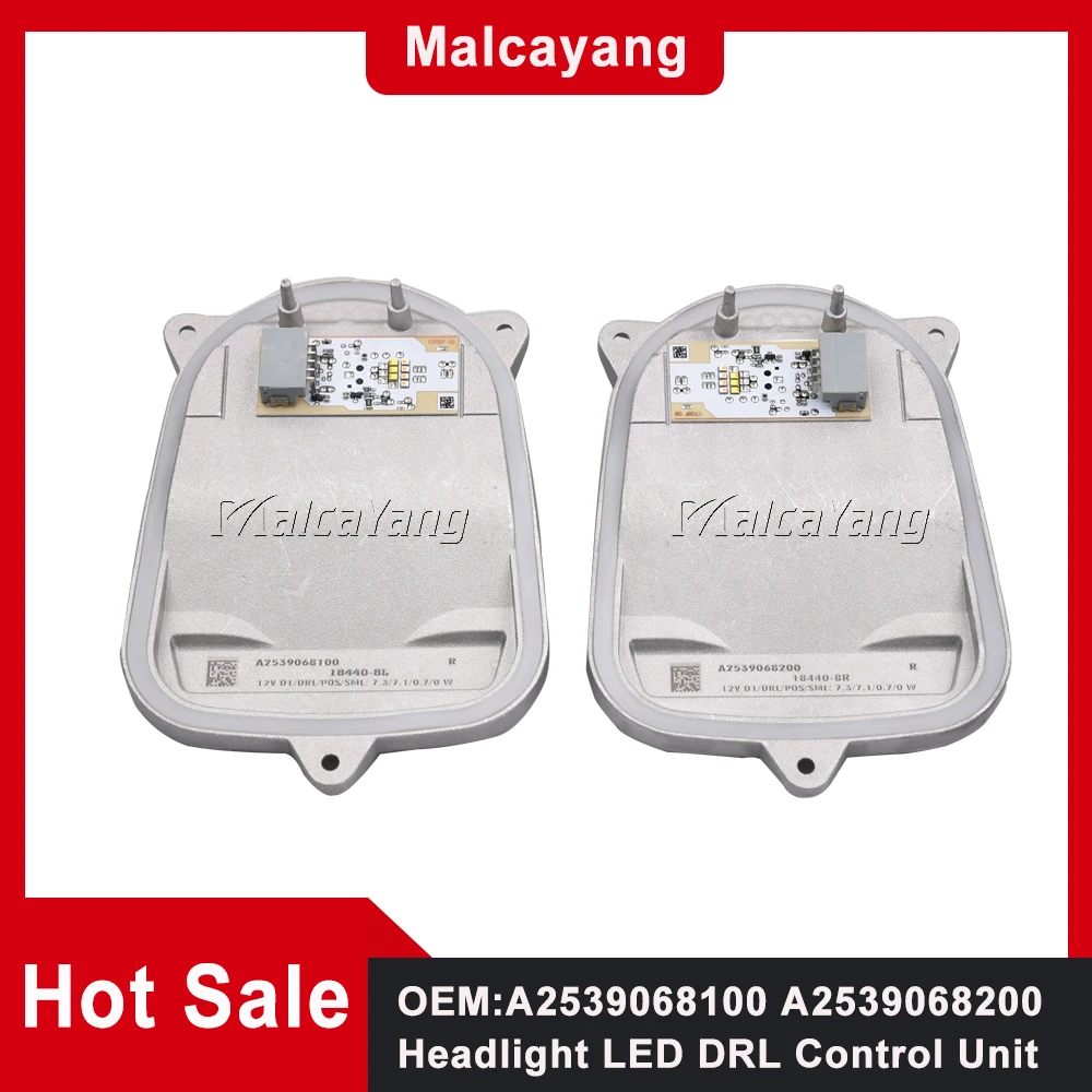 A2539068100 A2539068200 Headlight LED DRL Control Unit Module Hight Quality For Mercedes Benz GLC253 GLC300 W253 A-CLASS
A2539068100 A2539068200 Headlight LED DRL Control Unit Module Hight Quality For Mercedes Benz GLC253 GLC300 W253 A-CLASS
