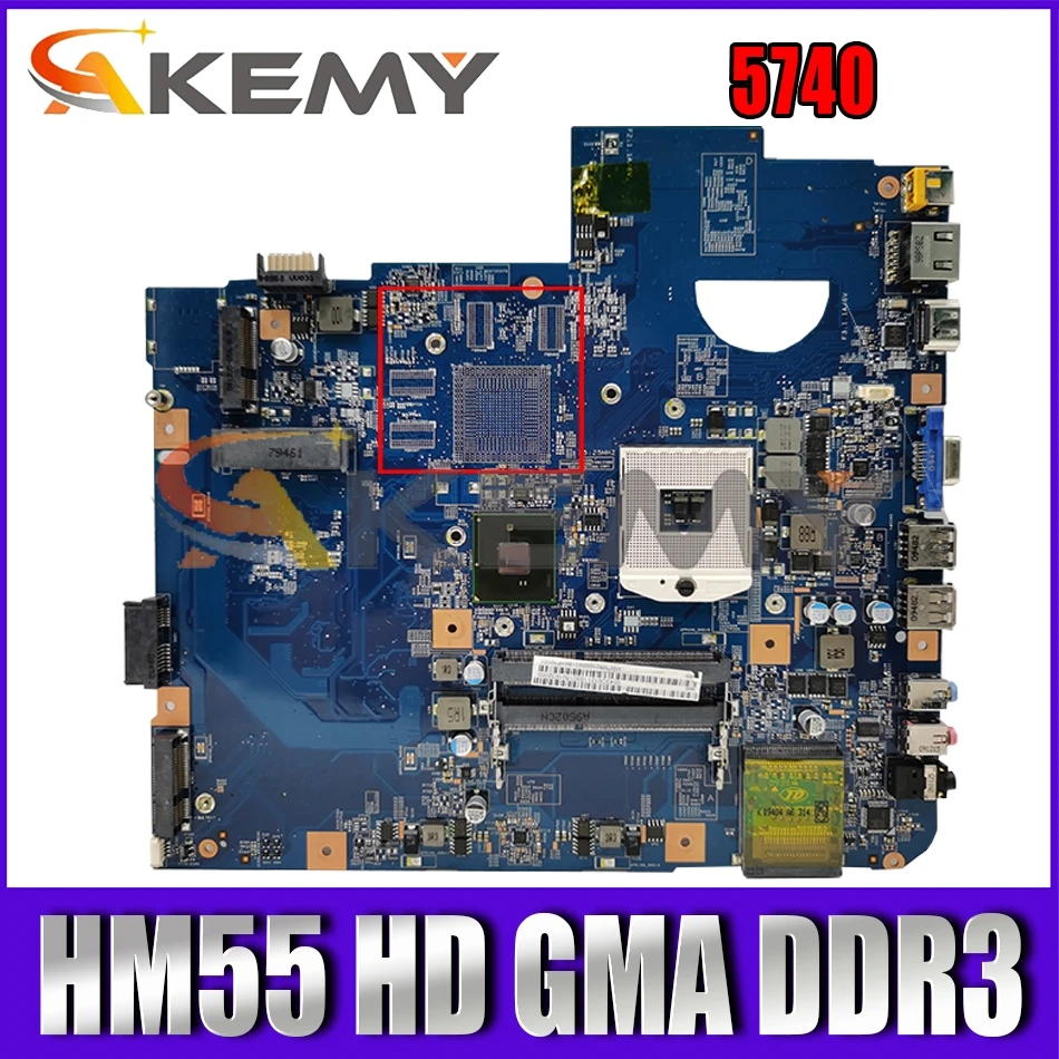 AKEMY MBPM601002 MB.PM601.002 Laptop Motherboard For Acer aspire 5740 48.4GD01.01M HM55 HD GMA DDR3 Main board works
AKEMY MBPM601002 MB.PM601.002 Laptop Motherboard For Acer aspire 5740 48.4GD01.01M HM55 HD GMA DDR3 Main board works