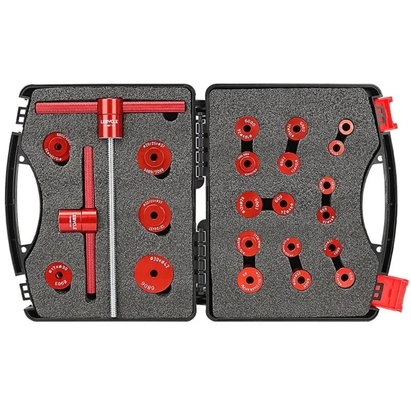Bicycle Wheels/Hub Bearing Press Set Center Shaft Wheel Group Axis BB Bearing Universal Static Press-In Installation Repair Tool
Bicycle Wheels/Hub Bearing Press Set Center Shaft Wheel Group Axis BB Bearing Universal Static Press-In Installation Repair Tool