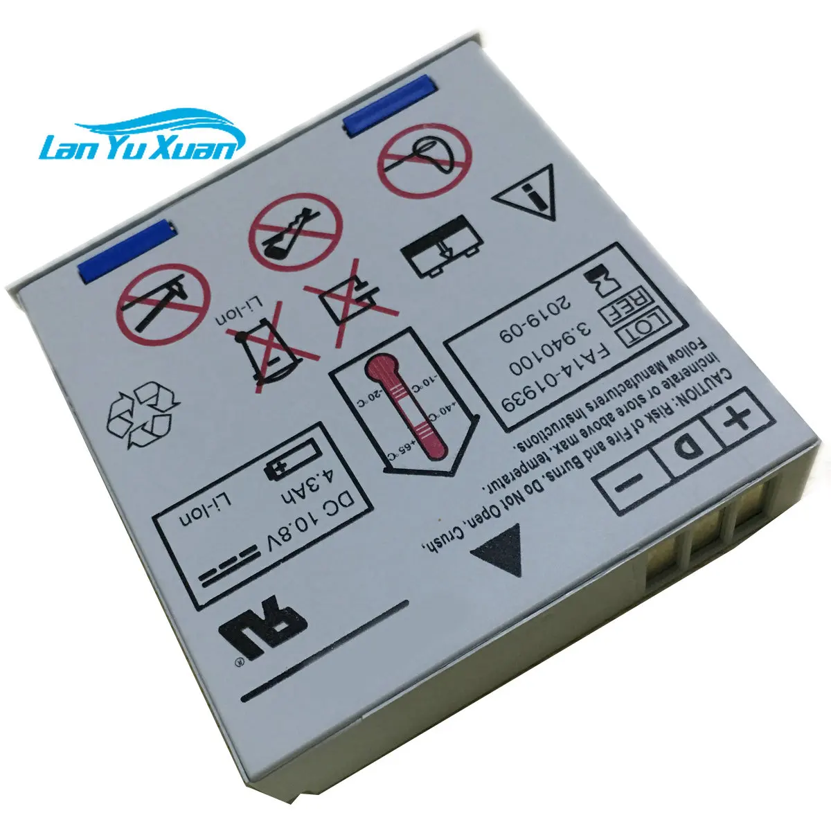 10.8V 4.3Ah Li-ion 3.940100 2.200132 Battery Schiller Defigard 5000 Argus PRO LifeCare 2 DG5000
10.8V 4.3Ah Li-ion 3.940100 2.200132 Battery Schiller Defigard 5000 Argus PRO LifeCare 2 DG5000