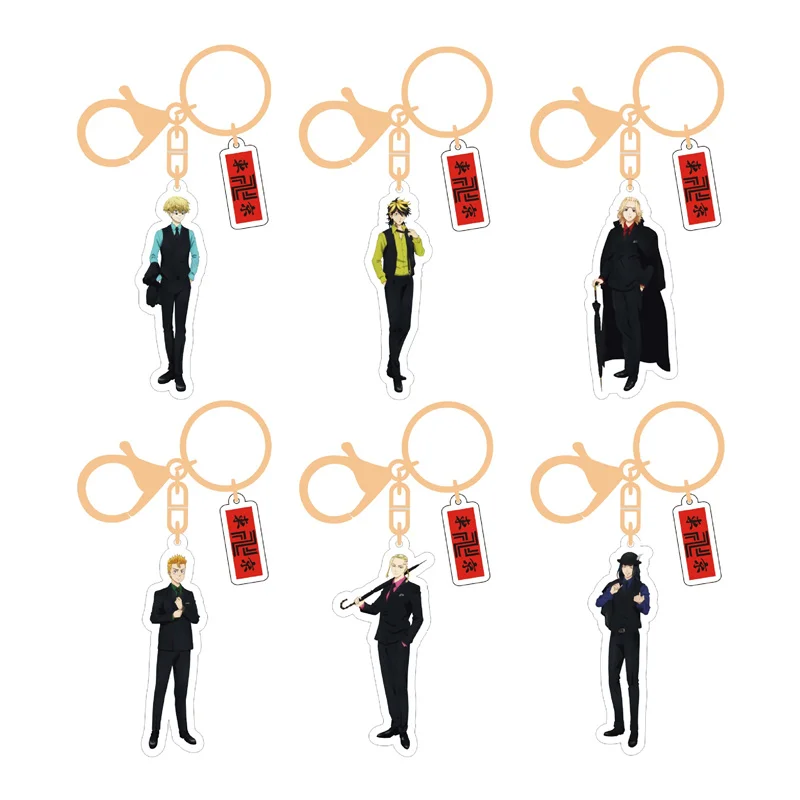 Japan Anime Tokyo Revengers Mikey Cosplay Keyrings Acrylic Figure Manjiro Baji Keisuke Keychains Bags Key Chain Decor Fans Gift
Japan Anime Tokyo Revengers Mikey Cosplay Keyrings Acrylic Figure Manjiro Baji Keisuke Keychains Bags Key Chain Decor Fans Gift