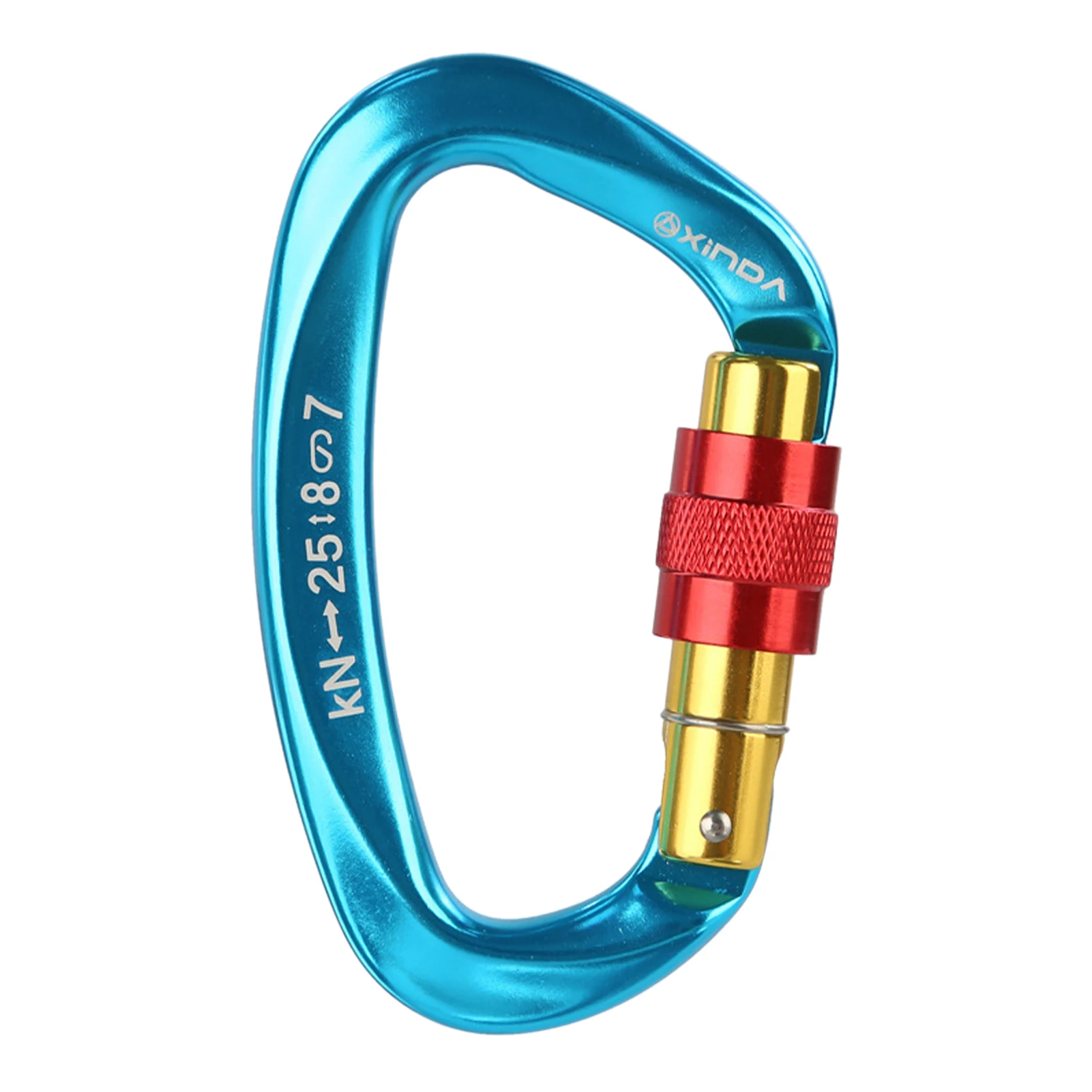 Climbing Carabiner Clip Protective Equipment Heavy Duty Aluminum Alloy Hiking Buckle Tool Locking Hook D Shaped Accessories 
Climbing Carabiner Clip Protective Equipment Heavy Duty Aluminum Alloy Hiking Buckle Tool Locking Hook D Shaped Accessories