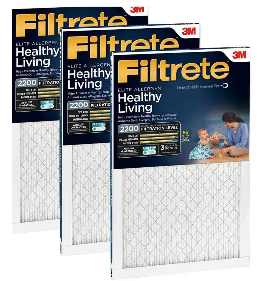 Formaldehyde removal for new housesHealthy Living Elite Allergen Reduction Filter MPR 2200 16x20x1 -3 PACK
Formaldehyde removal for new housesHealthy Living Elite Allergen Reduction Filter MPR 2200 16x20x1 -3 PACK