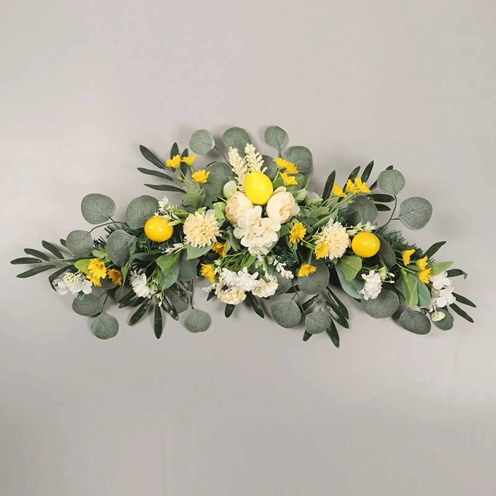 Rustic Artificial Flower Lemon Swag Fruit Garland Decor Wedding Arch Floral Lemon Swag for Centerpiece Festival Home Decorative
Rustic Artificial Flower Lemon Swag Fruit Garland Decor Wedding Arch Floral Lemon Swag for Centerpiece Festival Home Decorative