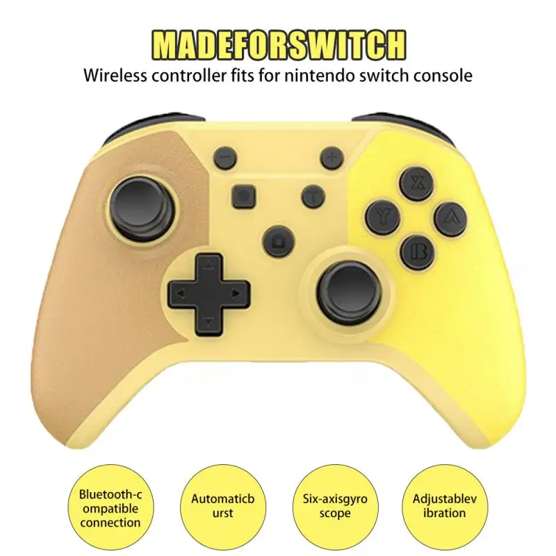 500mah Wireless Handle For Gamers With Nfc Function Game Controller Joystick 6-axis Gyroscope With Wakeup Game Pad Accessories
500mah Wireless Handle For Gamers With Nfc Function Game Controller Joystick 6-axis Gyroscope With Wakeup Game Pad Accessories