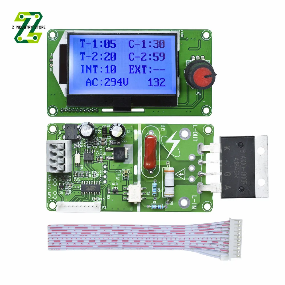 40A 100A Digital LCD Spot Welder Welding Machine Double Pulse Encoder Time Control Weld Module Board Electronic Controller
40A 100A Digital LCD Spot Welder Welding Machine Double Pulse Encoder Time Control Weld Module Board Electronic Controller
