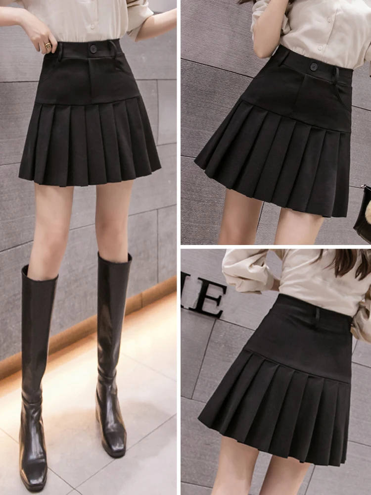 Short Skirt Women's Autumn And Winter 2022 New Fashion Pleated Skirt High Waist A Word Slim Joker Student Skirt
Short Skirt Women's Autumn And Winter 2022 New Fashion Pleated Skirt High Waist A Word Slim Joker Student Skirt