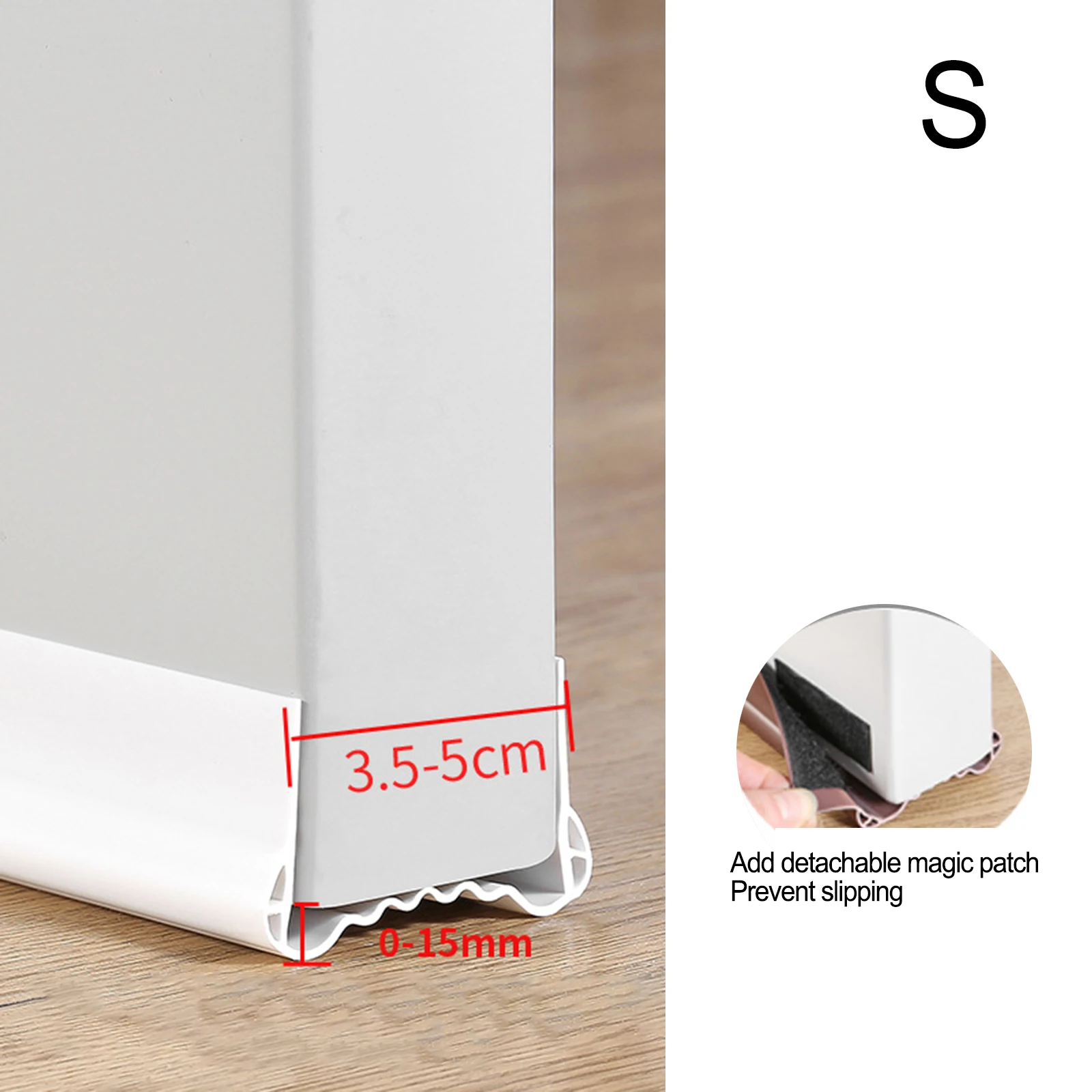 Wave Door Bottom Draft Stopper Weather Strip Anti-Cold Noise Blocker Soundproof Door Sweeps For Interior Doors Gap Filler
Wave Door Bottom Draft Stopper Weather Strip Anti-Cold Noise Blocker Soundproof Door Sweeps For Interior Doors Gap Filler