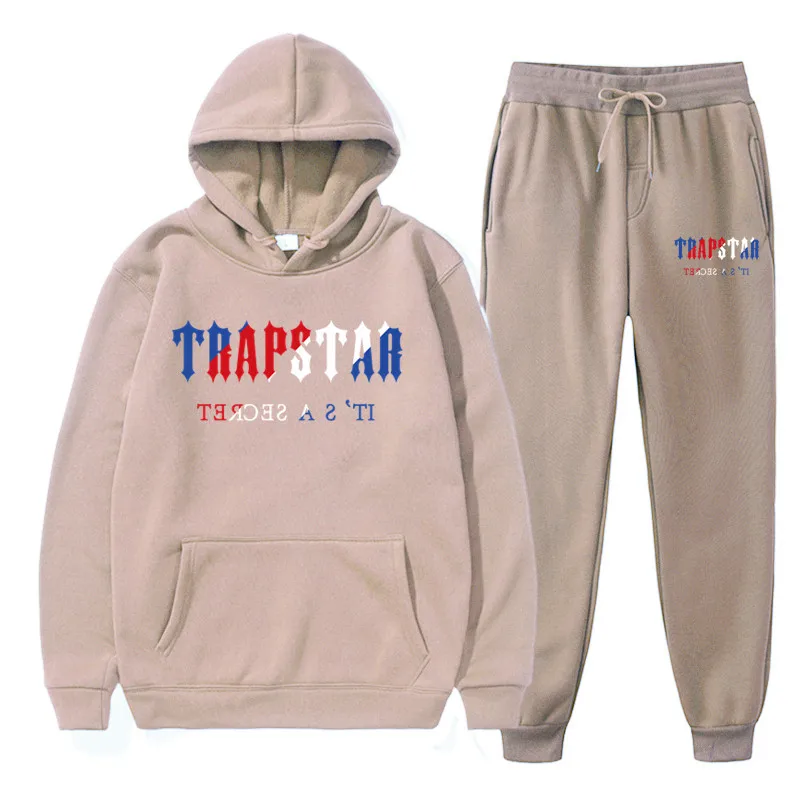 TRAPSTAR Men's Tracksuit Sets Winter Fleece Male Hoodies Pants Sets Brown black Fashion Jogger Tracksuits Sportswear Clothing
TRAPSTAR Men's Tracksuit Sets Winter Fleece Male Hoodies Pants Sets Brown black Fashion Jogger Tracksuits Sportswear Clothing