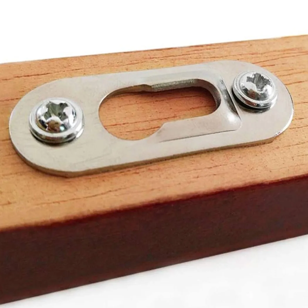 Metal Picture Frame Hangers Two Hole 43mm X 16mm Hanging Bracket Plate Heavy Duty Keyhole Home Supply New Sale
Metal Picture Frame Hangers Two Hole 43mm X 16mm Hanging Bracket Plate Heavy Duty Keyhole Home Supply New Sale