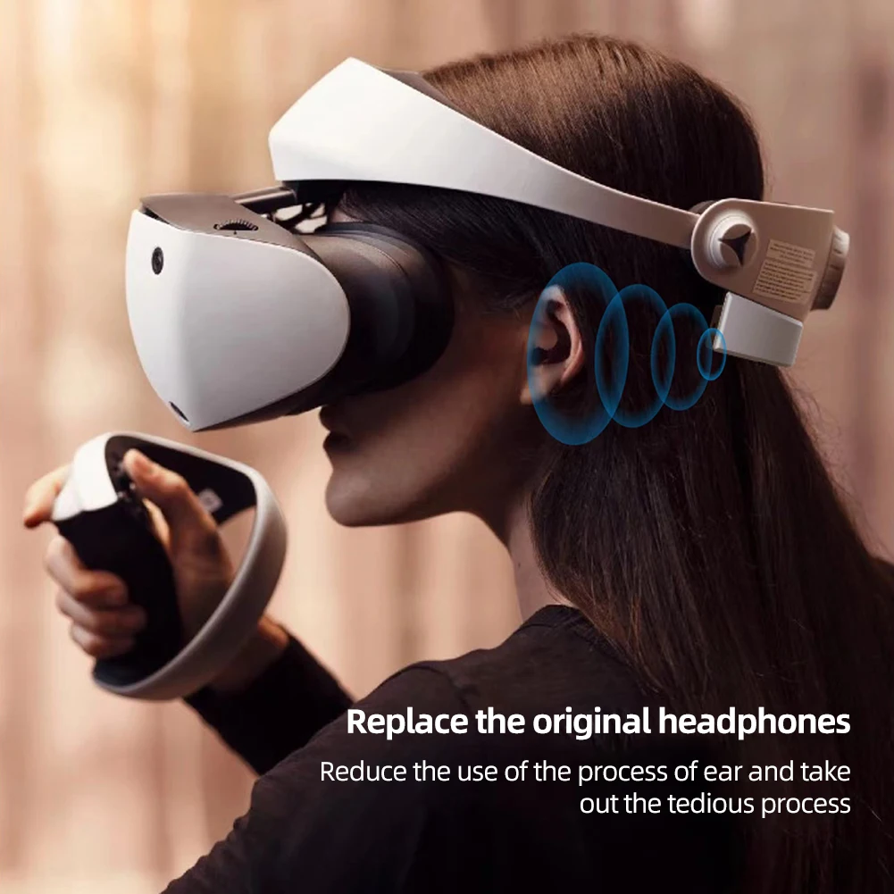 Helmet Semi Circular Speaker 3.5mm Audio Interface Portable Helmet External Amplifier 300mAh Rechargeable Battery for PS VR2
Helmet Semi Circular Speaker 3.5mm Audio Interface Portable Helmet External Amplifier 300mAh Rechargeable Battery for PS VR2