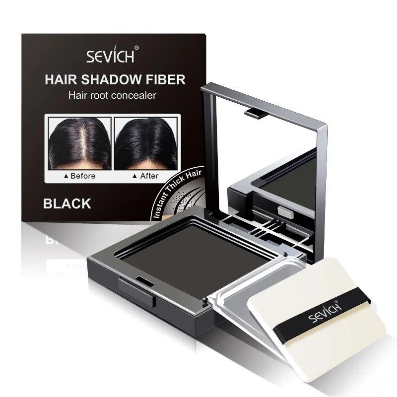 Sevich 5 Colors 12g Hair Shadow Powder Waterproof Hairline Edge Control Powder Root Cover Up Dark Brown Hair Concealer With Puff 
Sevich 5 Colors 12g Hair Shadow Powder Waterproof Hairline Edge Control Powder Root Cover Up Dark Brown Hair Concealer With Puff